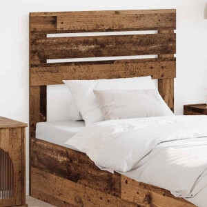 vidaXL Hoofdbord Oud Hout Bewerkt hout