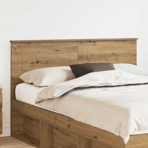 vidaXL Hoofdbord Artisan Eiken Bewerkt hout