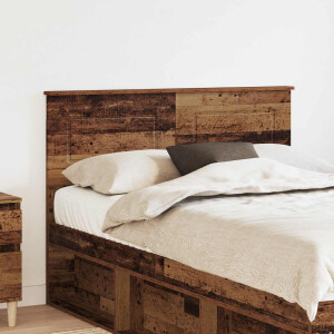 vidaXL Hoofdbord Oud Hout Bewerkt hout