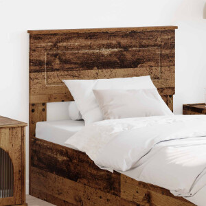 vidaXL Hoofdbord Oud Hout Bewerkt hout