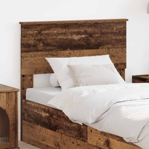 vidaXL Hoofdbord Oud Hout Bewerkt hout