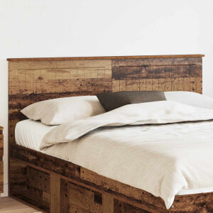 vidaXL Hoofdbord Oud Hout Bewerkt hout