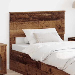 vidaXL Hoofdbord Oud Hout Bewerkt hout