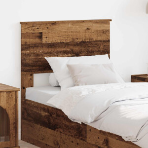 vidaXL Hoofdbord Oud Hout Bewerkt hout