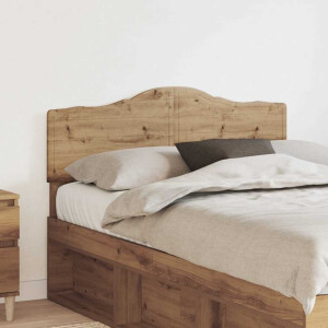 vidaXL Hoofdbord Artisan Eiken Bewerkt hout