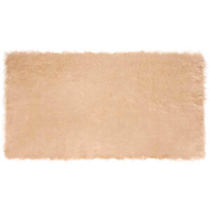 vidaXL Tapijt van imitatie TAFALLA Beige 60 x 110 cm Polyester