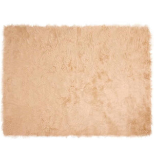 vidaXL Tapijt van imitatie TAFALLA Beige 240 x 340 cm Polyester