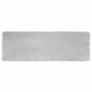 vidaXL Tapijt van imitatie TAFALLA Grijs 80 x 250 cm Polyester