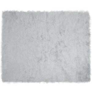 vidaXL Tapijt van imitatie TAFALLA Grijs 200 x 280 cm Polyester