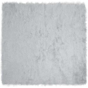 vidaXL Tapijt van imitatie TAFALLA Grijs 200 x 200 cm Polyester