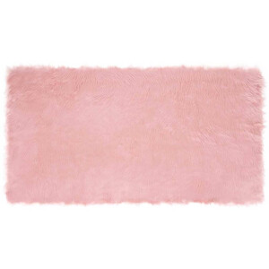 vidaXL Tapijt van imitatie TAFALLA Roze 80 x 150 cm Polyester