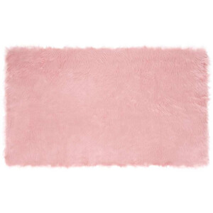 vidaXL Tapijt van imitatie TAFALLA Roze 100 x 200 cm Polyester