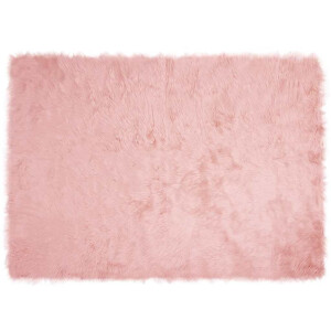 vidaXL Tapijt van imitatie TAFALLA Roze 120 x 170 cm Polyester