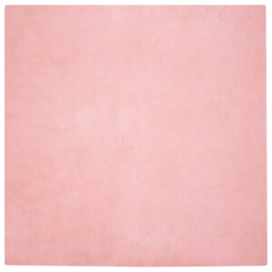 vidaXL Nep Konijnenbont Tapijt Roze 200 x 200 cm Polyester