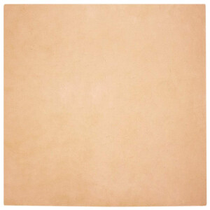 vidaXL Nep Konijnenbont Tapijt Taupe 200 x 200 cm Polyester