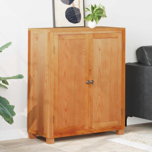 vidaXL Kast met opslag met de deur Bruin Bewerkt hout