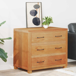 vidaXL Kast met lade met opslag Bruin Bewerkt hout