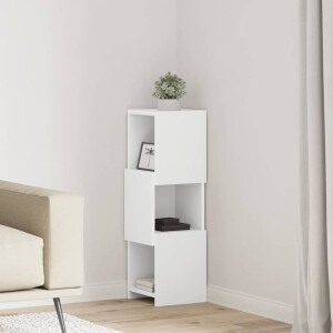 vidaXL Hoekkast 25,5x25x80cm Bewerkt hout