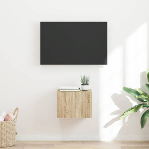 vidaXL TV Wandkast Sonoma 39 x 31 x 29,5 cm Bewerkt hout