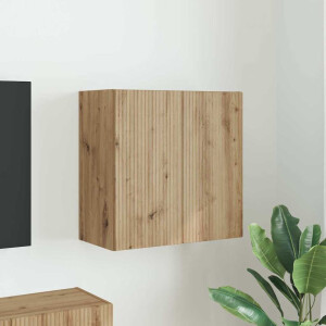 vidaXL TV-wandkast Artisan Eiken 59,5 x 31 x 60 cm Bewerkt hout