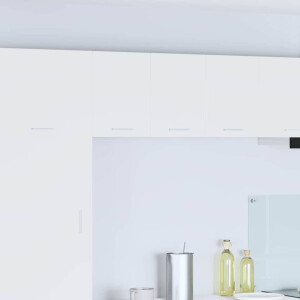 vidaXL Hangkast met opslag Wit 30 x 31 x 40 cm Bewerkt hout