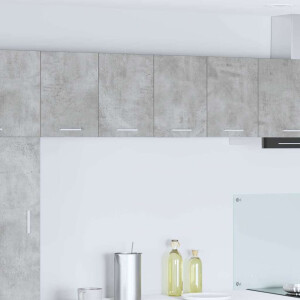 vidaXL Hangkast Beton Grijs en Wit 60 x 31 x 40 cm Bewerkt hout
