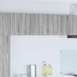 vidaXL Hangkast 2 pcs Grijs Sonoma en Wit 60 x 31 x 40 cm Bewerkt hout