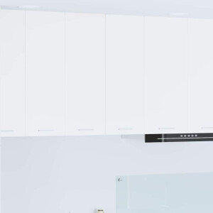 vidaXL Hangkast met plank Riga Wit 30 x 31 x 80 cm Bewerkt hout