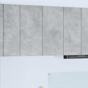 vidaXL Hangkast Riga Beton Grijs 80 x 31 x 80 cm Bewerkt hout