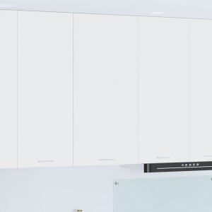 vidaXL Hangkast met plank Riga Wit 50 x 31 x 100 cm Bewerkt hout