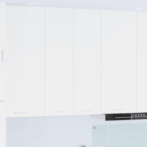 vidaXL Hangkast met plank Riga Wit 60 x 31 x 100 cm Bewerkt hout