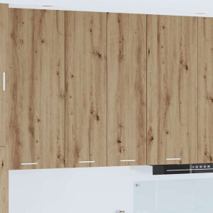 vidaXL Hangkast met opslag Artisan Eiken 60 x 31 x 100 cm Bewerkt hout