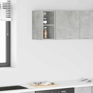 vidaXL Hangkast met opslag Beton Grijs 20 x 29,5 x 40 cm Bewerkt hout