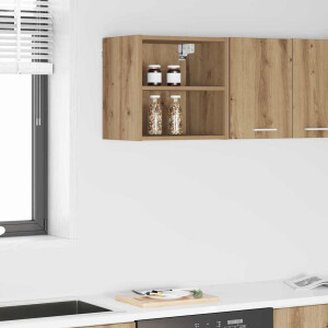 vidaXL Hangkast Artisan Eiken 40 x 29,5 x 40 cm Bewerkt hout