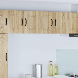 vidaXL Vaatwasserpaneel Kalmar 2 pcs Sonoma Eiken 60 x 31 x 40 cm