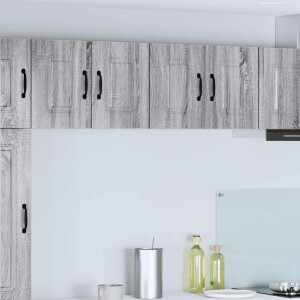 vidaXL Keukenkast Kalmar Grijs Sonoma 60 x 31 x 40 cm Bewerkt hout