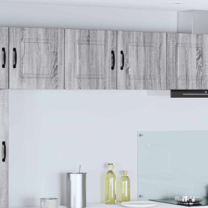 vidaXL Keukenkast Kalmar Grijs Sonoma 80 x 31 x 40 cm Bewerkt hout