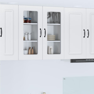 vidaXL Vaatwasserpaneel Kalmar Wit 40 x 31 x 80 cm Bewerkt hout