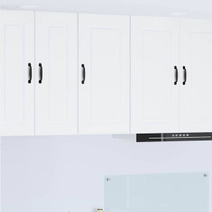 vidaXL Vaatwasserpaneel Kalmar Wit 40 x 31 x 80 cm Bewerkt hout