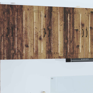 vidaXL Vaatwasserpaneel Kalmar Oudhout 60 x 31 x 80 cm Bewerkt hout