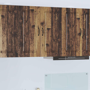 vidaXL Vaatwasserpaneel Kalmar Oudhout 80 x 31 x 80 cm Bewerkt hout