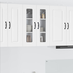 vidaXL Vaatwasserpaneel Kalmar Wit 60 x 31 x 80 cm Bewerkt hout