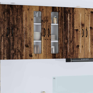 vidaXL Vaatwasserpaneel Kalmar Oudhout 60 x 31 x 80 cm Bewerkt hout