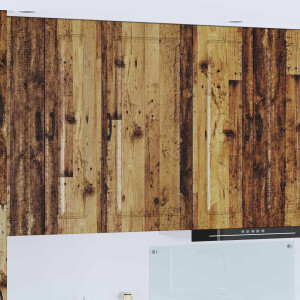 vidaXL Vaatwasserpaneel Kalmar Oudhout 50 x 31 x 100 cm Bewerkt hout