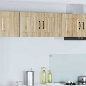 vidaXL Wandkast LUCCA Sonoma Eiken 40 x 31 x 40 cm Bewerkt hout