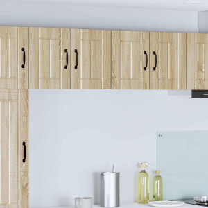 vidaXL Wandkast LUCCA 2 pcs Sonoma Eiken 60 x 31 x 40 cm Bewerkt hout