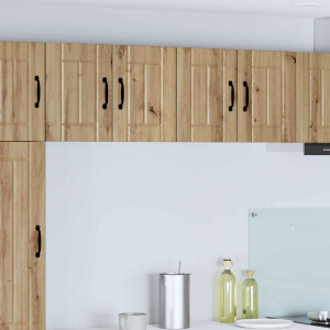 vidaXL Wandkast LUCCA 2 pcs Artisanaal eiken 60 x 31 x 40 cm