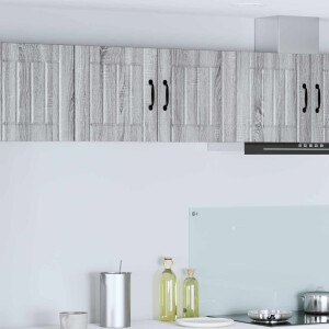 vidaXL Keukenkast Grijs Sonoma 80 x 31 x 40 cm Bewerkt hout