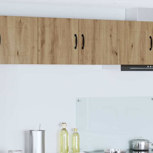 vidaXL Wandkast Lucca Artisanaal eiken 80 x 31 x 40 cm Bewerkt hout