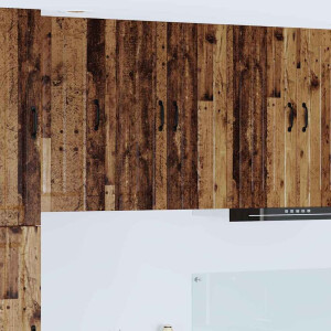 vidaXL Keukenkast Oudhout 60 x 31 x 80 cm Bewerkt hout